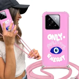 etui-do-xiaomi-14-anti-shock-crossbody-pancerne-girly-positive-vibes-wzory