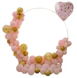 girlanda-balonowa-rozowo-zlota-z-konfetti-balony-zestaw-urodziny-na-kole