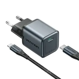vention-ladowarka-sieciowa-gan-usb-c-zasilacz-qc-pd-20w-kabel-usb-c-1m