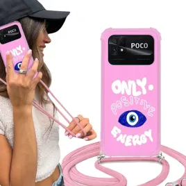 etui-do-xiaomi-poco-c40-anti-shock-crossbody-pancerne-girly-positive-vibes