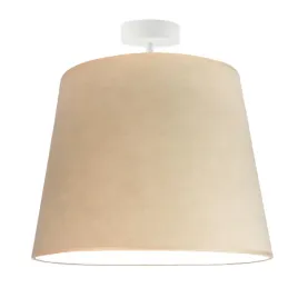 lampa-sufitowa-plafon-bezowa-zyrandol-led-e27-welurowa-abazur-nowoczesna
