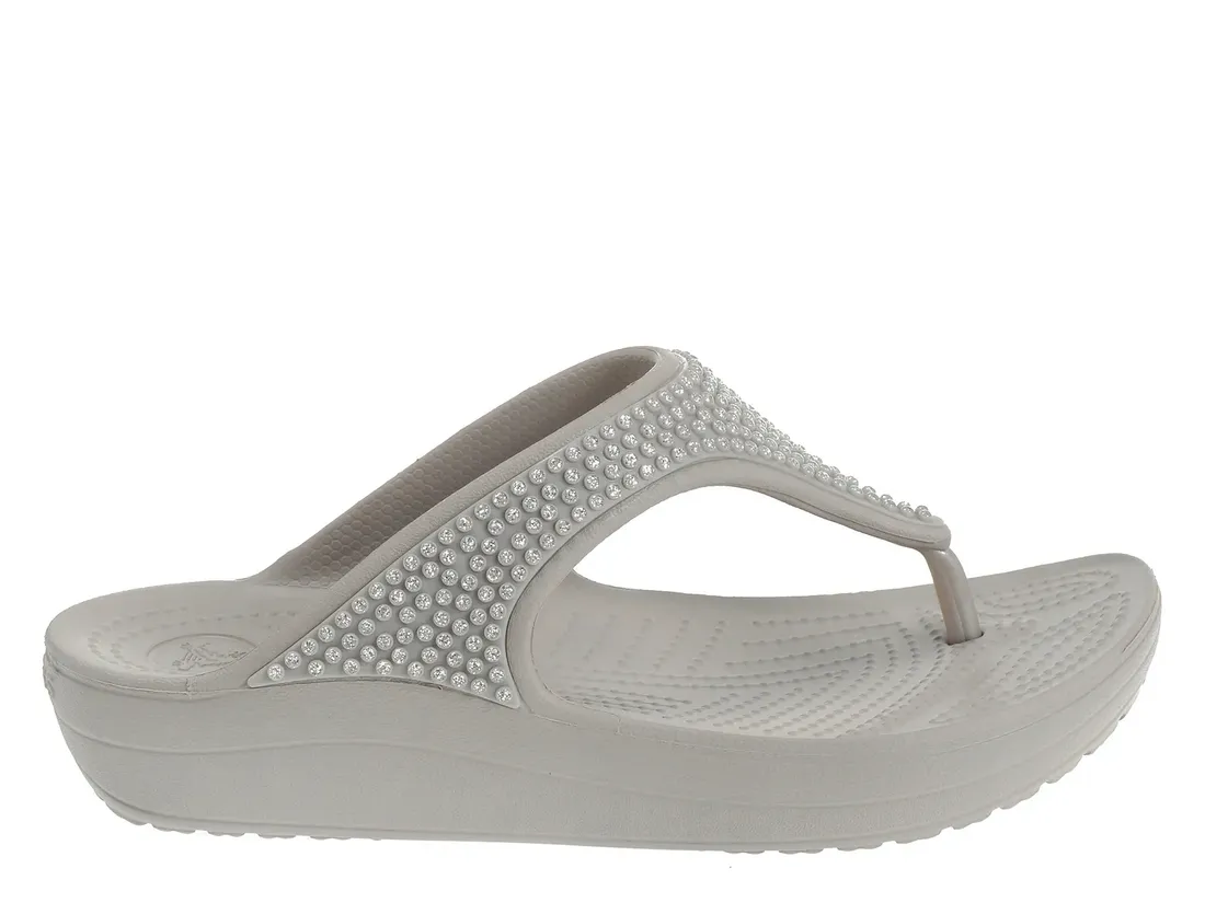 crocs-sloane-diamante-flip-platinum-41