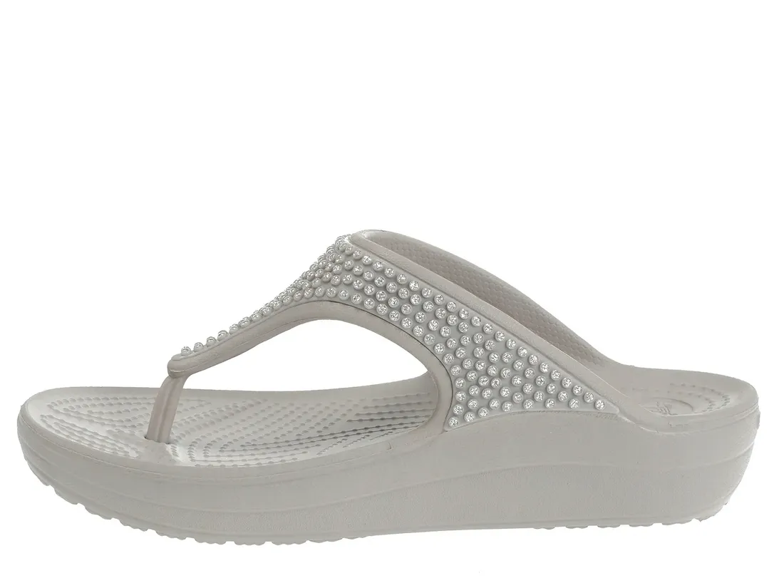 crocs-sloane-diamante-flip-platinum-41