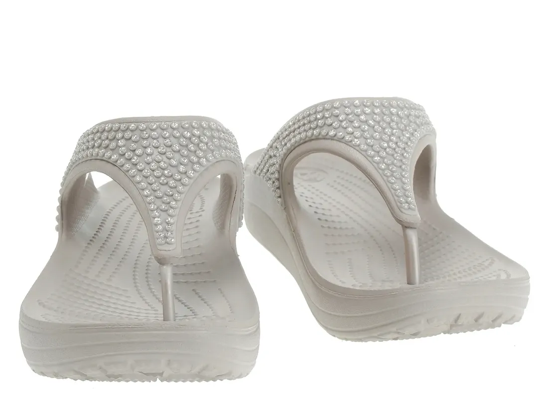 crocs-sloane-diamante-flip-platinum-41
