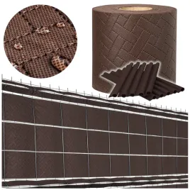 tasma-ogrodzeniowa-premium-19x26-oslona-ogrodzenie-panelowe-plot-braz-uv