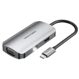 vention-stacja-rozdzielacz-hub-usb-adapter-usb-c-hdmi-vga-usb-c-usb-a-3-0