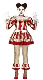 stroj-mordercza-szalona-pani-klaun-halloween-xs