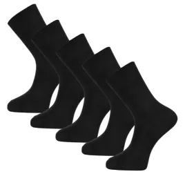 5x-skarpety-meskie-garniturowe-czarne-bawelniane-bezuciskowe-moraj-39-42