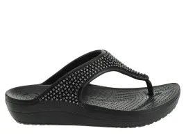 crocs-sloane-diamante-flip-black-415