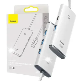 baseus-hub-adapter-4w1-4x-usb-3-0-25cm-5-gb-s-25cm