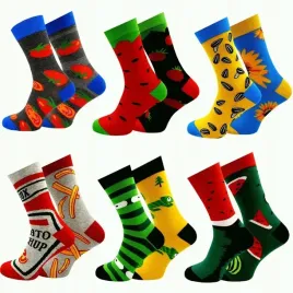 6-x-skarpety-meskie-smieszne-nie-do-pary-bawelna-90percent-kazda-para-inna-44-46