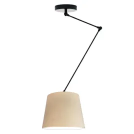 lampa-wiszaca-regulowana-bezowa-sufitowa-zyrandol-led-e27-abazur-welurowa