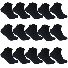 15x-wyzsze-stopki-meskie-skarpetki-bawelniane-krotkie-skarpety-czarne-40-43