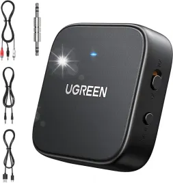 ugreen-adapter-odbiornik-nadajnik-bluetooth-5-2-usb-c-minijack-3-5mm-300mah