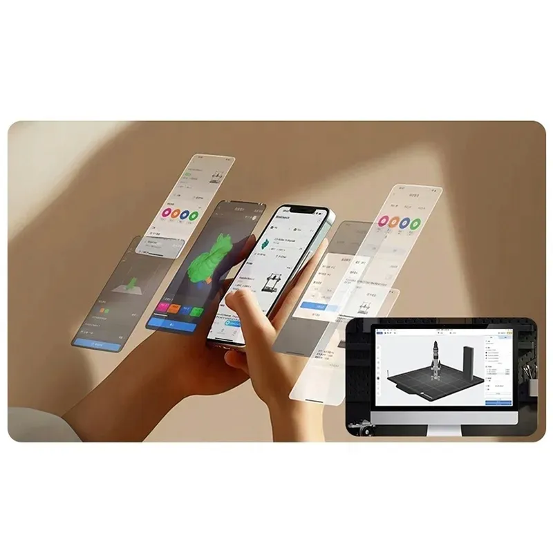 anycubic-kobra-3-combo-drukarka-3d-wielokolorowa-4-kolory-suszarka-ace-pro-stan-nowy