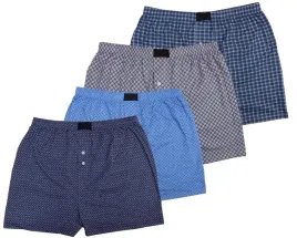 4-luzne-bokserki-meskie-100percent-bawelna-zestaw-szortow-z-bawelny-do-spania-3xl