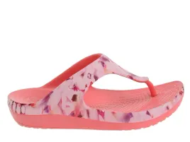 crocs-sloane-soft-floral-flip-coral-395