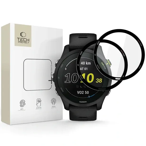 tech-protect-szklo-hybrydowe-flex-do-garmin-forerunner-255-2szt
