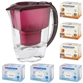 dzbanek-filtrujacy-aquaphor-amethyst-28-l-6-wkladow-3-3h-wisniowy