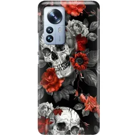 etui-do-xiaomi-12-pro-5g-case-ochrona-telefonu-goth-gotyckie-czaszki-mix-wz