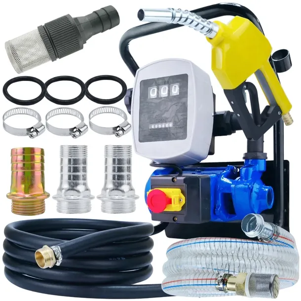 POMPA DO PALIWA DYSTRYBUTOR ROPY OLEJU CPN 40l/min 550W WĄŻ 4M BLACK