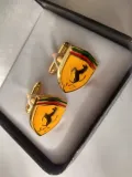 ekskluzywne-spinki-do-koszuli-zolte-ferrari-marka-exciting-stan-nowy