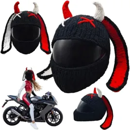 czapka-na-kask-horned-devil-rider-badz-oryginalny