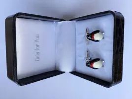spinki-do-mankiet-koszuli-pingwin-elegant-z-muszka