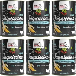 syta-micha-jagniecina-z-czarna-marchwia-i-banan-mokra-karma-dla-psa-6x400g