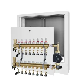 rozdzielacz-do-podlogowki-8-sekcji-z-pompa-grundfos-skrzynka-natynkowa-pex