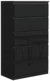 nowoczesna-czarna-komoda-5-szuflad-front-polysk-pojemna-szafka
