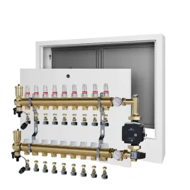 rozdzielacz-do-podlogowki-9-sekcji-z-pompa-grundfos-skrzynka-natynkowa-pex