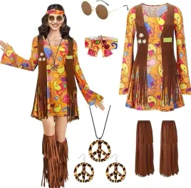 stroj-przebranie-hipisa-boho-lata-70-80-vintage-fredzle-akcesoria-retro