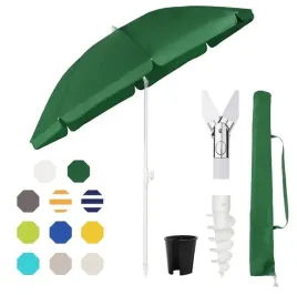 parasol-ogrodowy-plazowy-hak-180-cm-butelkowa-zielen