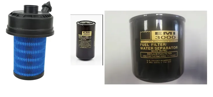 Zestaw filtrów THERMO-KING SLX SLX-E SLX300 EMI3000 oleju paliwa powietrza