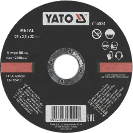 tarcza-do-ciecia-metalu-125x25x22-yato-yt-5924