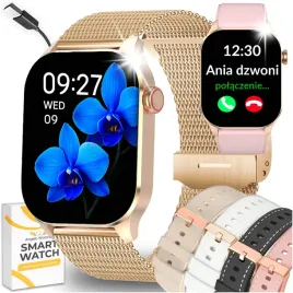 smartwatch-zegarek-damski-tetno-cisnienie-sen-menu-pl-rozmowy-sms-5-paskow