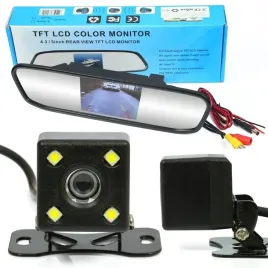 kamera-cofania-4-diody-led-monitor-lcd-w-lusterku