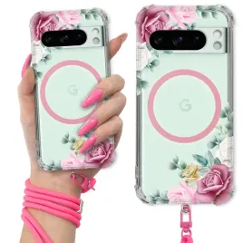 etui-do-google-pixel-8-pro-antishock-pink-ring-magsafe-smycz-kwiatowe