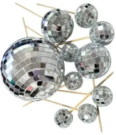 topper-kulki-na-piku-srebrne-dyskotekowe-kule-na-tort-disco-pikery-ozdoba