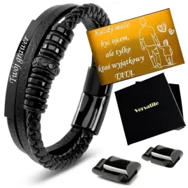 bransoletka-meska-skorzana-skora-czarna-regulowana-21-24cm-grawer-gratis