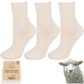bezuciskowe-skarpetki-z-welny-jagniecej-art-0251-36-38-ecru-cerber