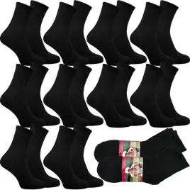 10x-skarpety-czarne-damskie-bawelniane-dlugie-39-42