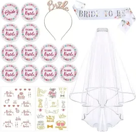 zestaw-wieczor-panienski-bride-to-be-szarfa-welon-gadzety