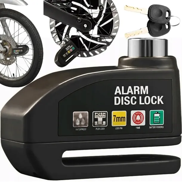 Alarm Rowerowy Blokada Rowerowa do Roweru Elektrycznego Antykradzieżowy