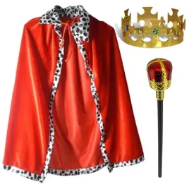 zestaw-stroj-krola-krolowej-korona-peleryna-berlo