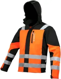 wodoodporna-kurtka-robocza-ostrzegawcza-softshell