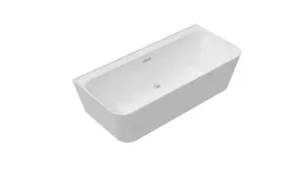 Zdjęcie produktu SOME Wanna Przyścienna Akrylowa COMODA 160x75x60 + korek klik klak GRATIS