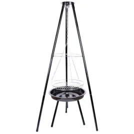 2-x-grill-weglowy-ogrodowy-39-cm-okragly-z-rusztem