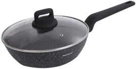 2-x-patelnia-marmurowa-z-pokrywka-24-cm-gleboka-czarna-indukcja-gaz